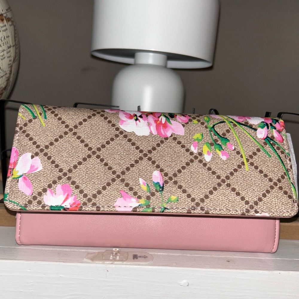 AR New York Floral Print Wallet with Matching Wristlet Strap, 3 available